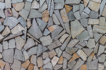 Obraz premium the surface of the wall of natural stone