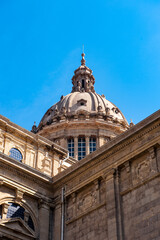 Obraz premium It's National Art Museum of Catalonia (Museu Nacional d'Art de Catalunya), Art museum establish in 1934