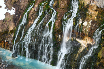 Obraz premium 白ひげの滝