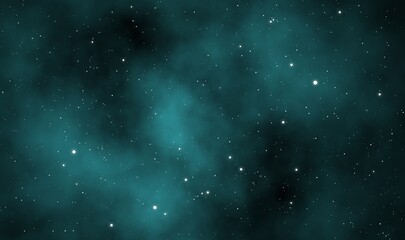 Space scape illustration graphic background