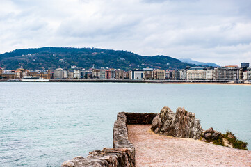 It's Cantabrian Sea, San Sebastian, Basque Country, Spain