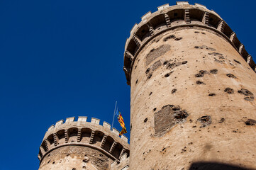It's Quart towers in Valencia, Spain