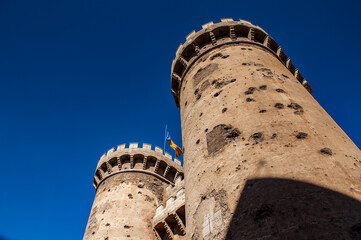 It's Quart towers in Valencia, Spain