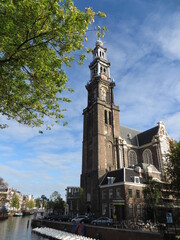 Fototapeta na wymiar Kirche Amsterdam