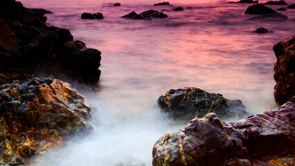 Fototapeta premium Early morning view at the beach
