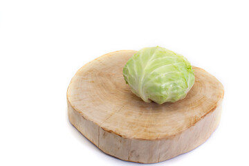 Cabbage on the chopping block.