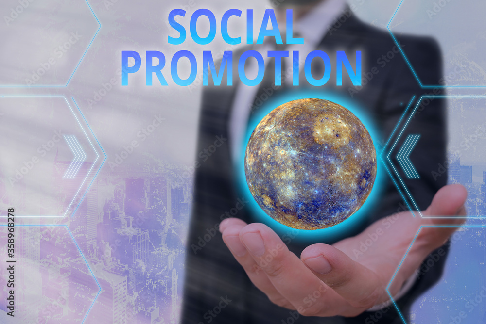 Poster handwriting text social promotion. conceptual photo promoting a child to the next level regardless o