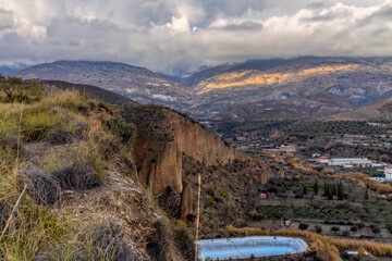 mountainous landscape in southern Spain


