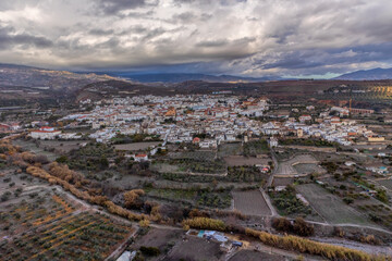 town in the southern foothills of Sierra Nevada in Spain

