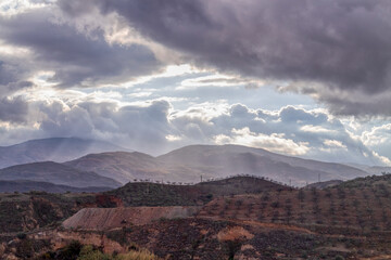 mountainous landscape in southern Spain

