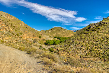 mountainous landscape in southern Spain

