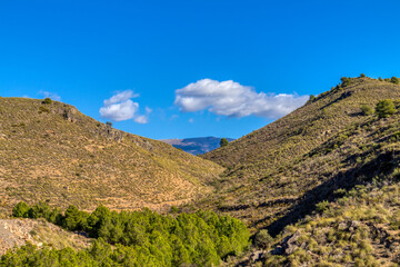 mountainous landscape in southern Spain

