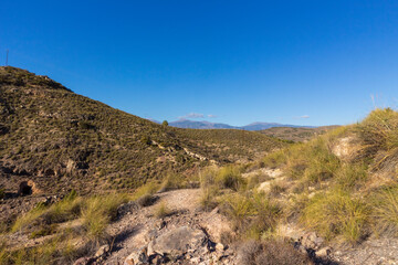 mountainous landscape in southern Spain


