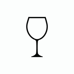 wine icon vector sign  symbol