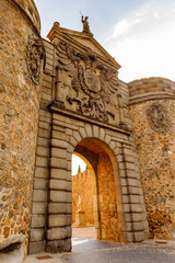The Puerta de Bisagra (Gate of Bisagra), Toledo, Spain