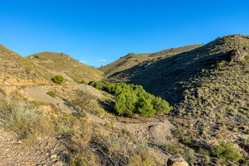 Obraz premium mountainous landscape in southern Spain
