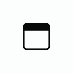 calendar icon vector