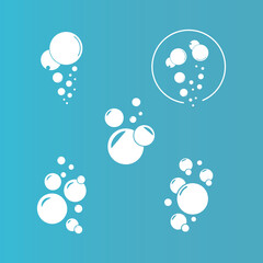 Bubble  icon vector