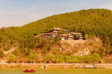It's Monastery opposite to Longmen Grottoes ( Dragon's Gate Grottoes) or Longmen Caves.UNESCO World...