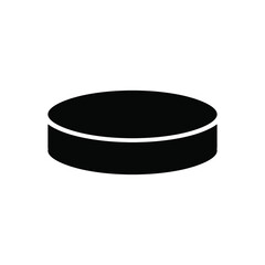 hockey logo design vector icon