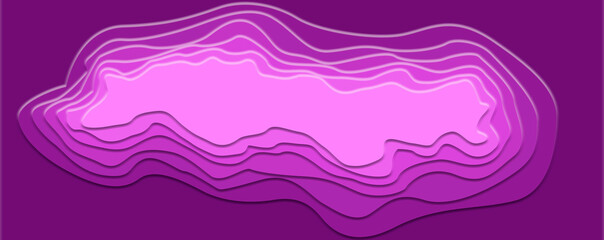 Abstract purple banner background. Beautiful layers texture