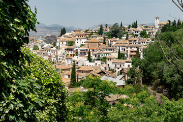 Fototapeta na wymiar Granada Spain photos of the city of the Alhambra