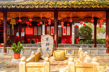 It's Bao'en Temple complex in Suzhou, Jiangsu Province, China. One of the Buddha temples in China