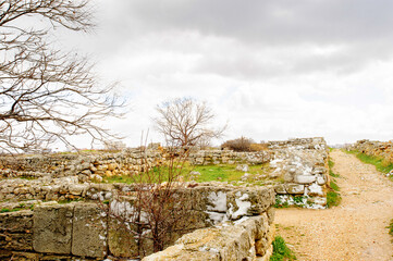 Chersonesus ruins, archaeological park, Sevastopol, Crimea