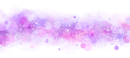 Purple light on white background © 黛仲 栞帆