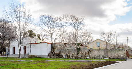 Small town in Ukraine
