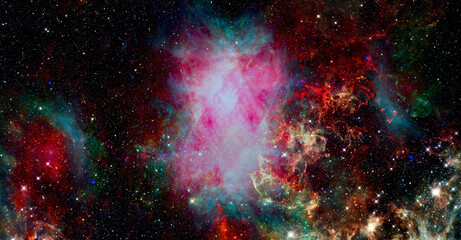 Fototapeta na wymiar Nebula space. Elements of this image furnished by NASA