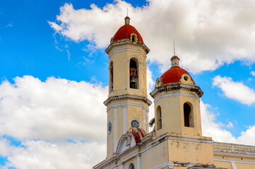 Obraz premium Church in Cienfuegos, Cuba.