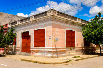 Architecture of Cienfuegos, Cuba.