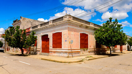 Architecture of Cienfuegos, Cuba.