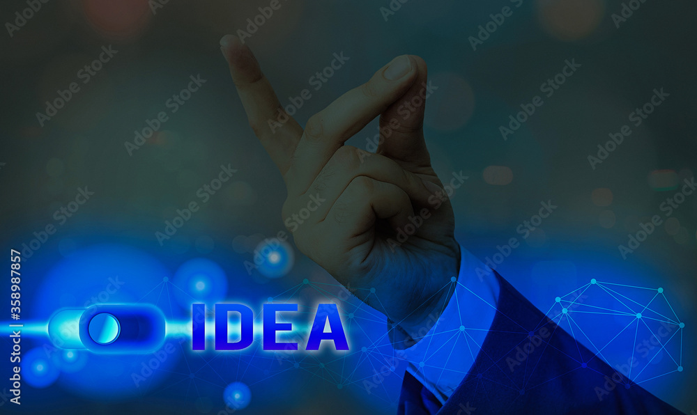 Poster text sign showing idea. business photo showcasing impression that tries to portray the overarching s