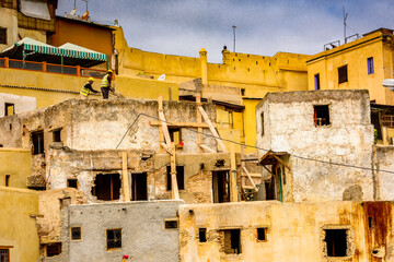 It's Architecture of Fez, the second largest city of Morocco. Fez was the capital city of modern...
