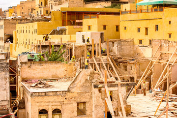 It's Architecture of Fez, the second largest city of Morocco. Fez was the capital city of modern...