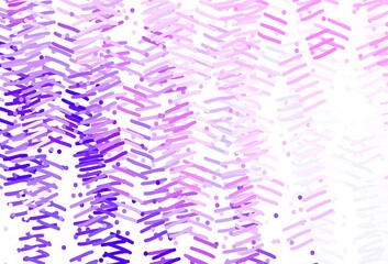 Light Purple, Pink vector pattern with sharp lines.