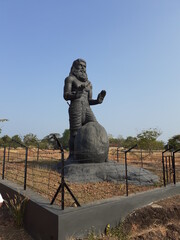 Fototapeta na wymiar Historical place famous statue of naranath bhranthan