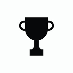 winner cup icon vector