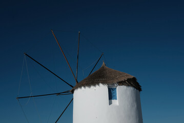windmill in Paros, Greece
