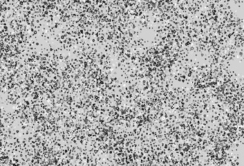 Light Gray vector template with chaotic shapes.