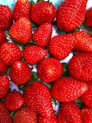 strawberries close up