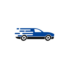 Fast Delivery Car Logo Cargo design vector template.