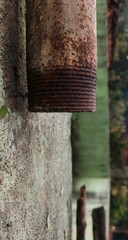 Old iron pipe