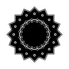 Design monochrome decorative element