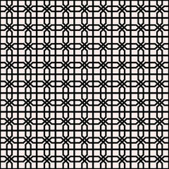 Lines Geometric Background Vector Seamless Pattern