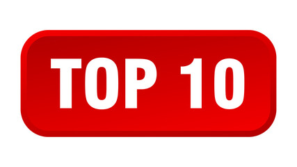 top 10 button. top 10 square 3d push button