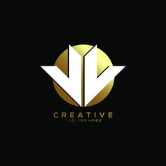Obraz premium Abstract construction or real estate company logo design