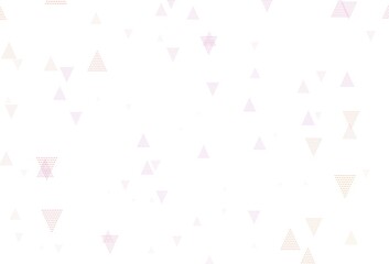Light Pink, Yellow vector backdrop with lines, circles.